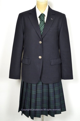  ●埼玉県立 草加東高等学校 校章付きブレザー冬服