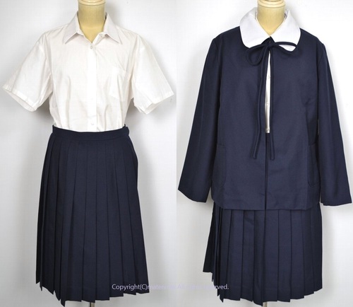  ●大size 千葉県 襟カバー付きボレロ冬服夏スカート
