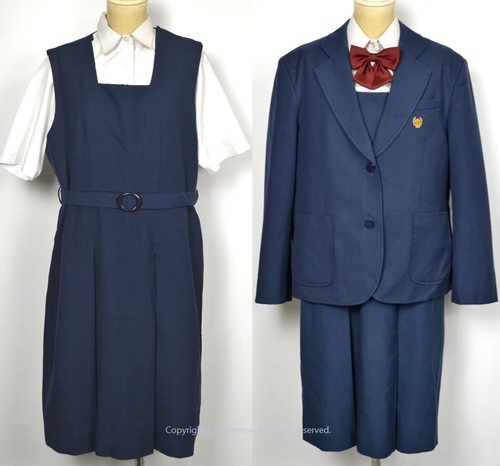  ●大size W94 埼玉県 ブレザー冬服夏ジャンパースカート