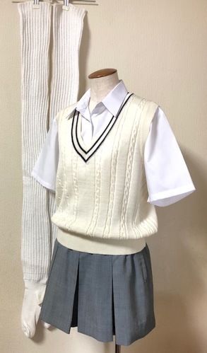 埼玉県 ミニ丈スカート、ルーズソックス他　4点組み合わせ　KANKO