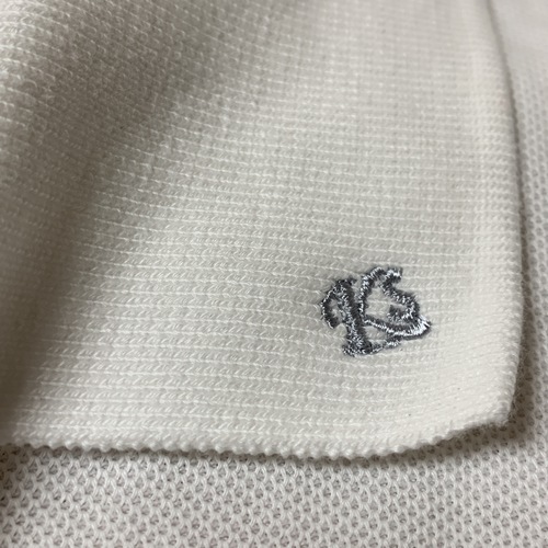 兵庫県 神戸星城高等学校 神戸星城 星城 白ポロシャツ ゆったり 裾がゴムだから折り返して着用が綺麗にきまる！