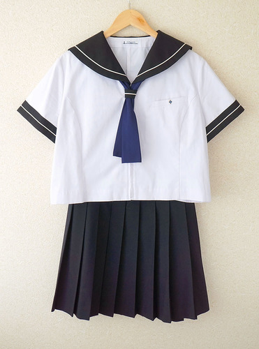 レプリカ 金蘭会女子高校 冬セーラー服セット（本格的）200cm超大 セーラー服 低く