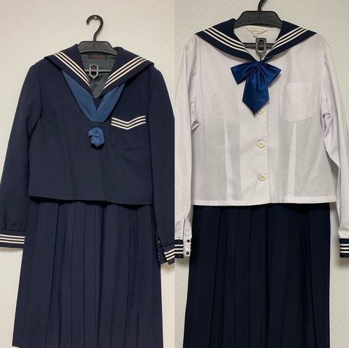 芦屋学園高等学校 合服 リボン付き-