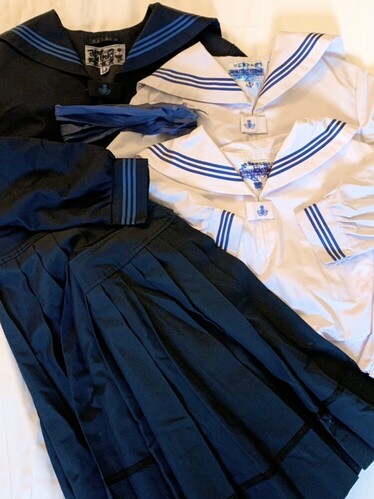 愛知県 東浦高校のセーラー服★夏・冬服フルセット！！！　Ｍサイズくらいです