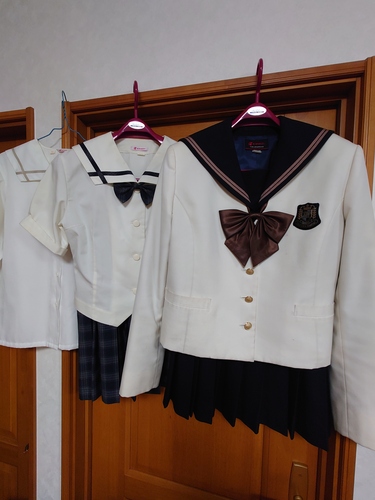 スカート ヤフオク! - 岡山南高校 / 制服 / 卒業生保管品/ セーラー服