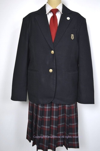 足立区 東島根中学校 冬物 ジャケット165 制服
