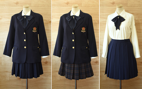  c■愛知県 安城学園高等学校 女子ブレザー制服■ユキコハナイ