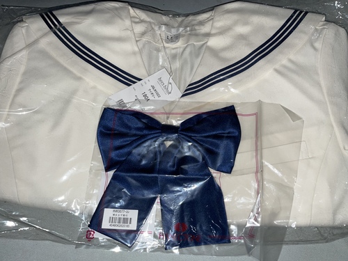 福岡県 博多女子　夏服　大きいサイズ　180A 新品　リボンセット