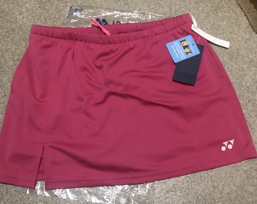 [不明] YONEX スコート ピンク XO