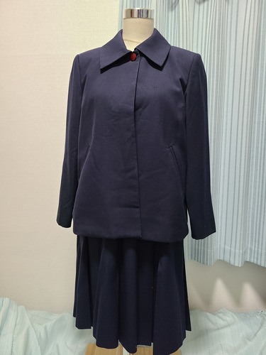 岡山県 赤磐市立高陽中学校　ジャケット　ベスト　スカート３点セット　大きいサイズ