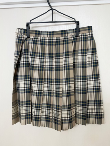 千葉県 あざす第一高校冬スカート　大きい　W７５cm 美品