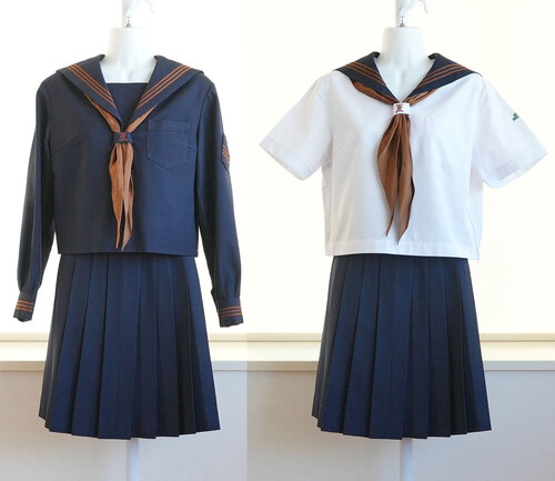 レプリカ 東京女学館高校 冬セーラー服セット（本格的）165cm 