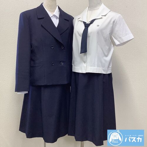 新品】新栄 高校 スクールネクタイ ストライプ柄 ハネクトーン 涼しく 女子 制服リボン レア 未使用品