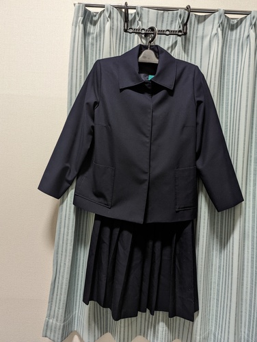 [不明] 不明　EVA SCHOO L　ジャケット　ジャンパースカート　１６０サイズ　