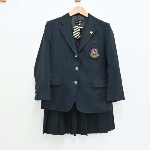  茨城県 私立 つくば秀英高等学校 女子制服 5点 sf008036