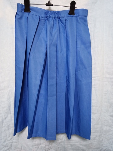 [不明] 青色系のスカート