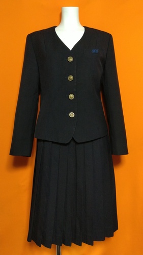 兵庫県 姫路工業高校 制服 イートン スカート 冬服 セット。