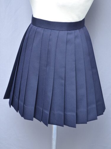 [不明] ▲ksk-5088 制服紺スカート（冬服・大きめ・ミニ）▼