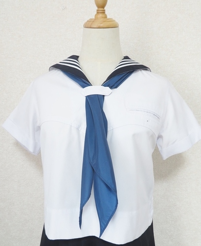 東京都 私立 共立女子中学校 制服 夏服 セーラー服 上衣