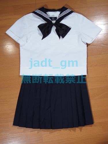  制服 119■実践女子学園高■夏服上下セット■セーラー服■スカート■パータイ■指定品■東京都