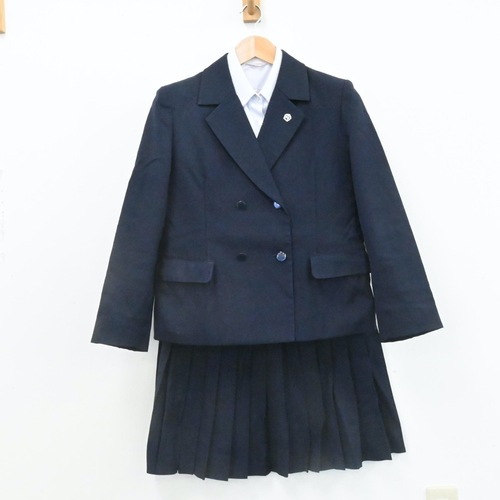  愛知県 名古屋商業高等学校 女子制服 3点 sf006596
