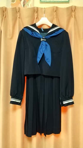 高知県 土佐女子高校セーラー服(冬服)