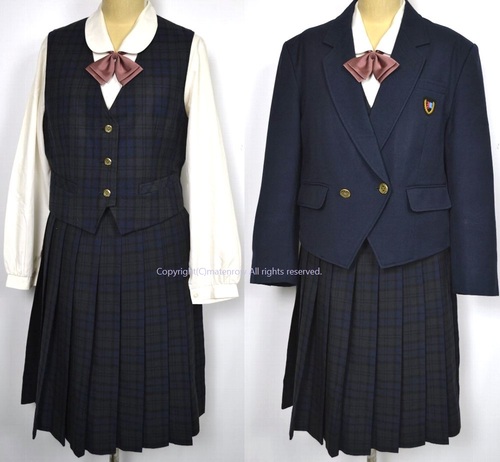  ●埼玉県立 松伏高等学校 ブレザー旧冬服 リボン