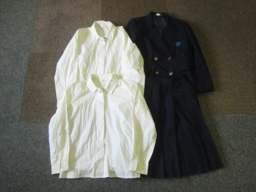 兵庫県 神戸常盤女子高校　４点セット　私立　ブレザー　スカート　シャツ　ブラウス　制服