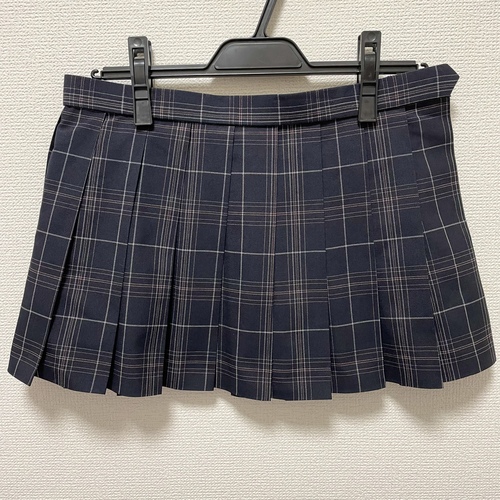 東京都 若葉総合高校 制服 マイクロミニスカート W73 丈31 夏用 大きいサイズ