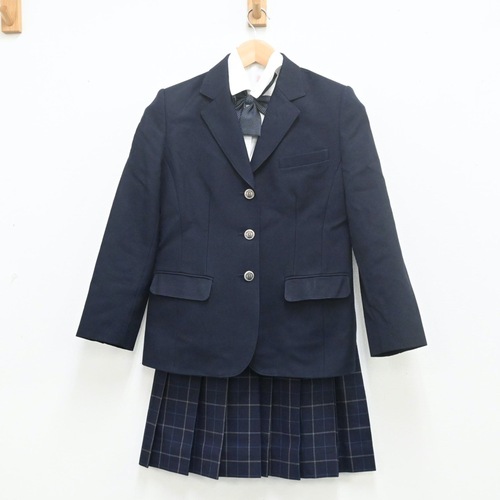 群馬県 群馬県立渋川女子高等学校 女子制服 3点 sf009722 - コスプレ衣装