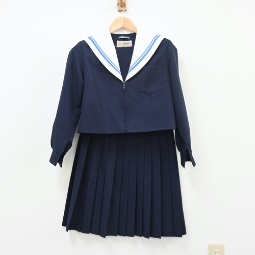  愛知県 みよし市立三好丘中学校 女子制服 2点 sf010165