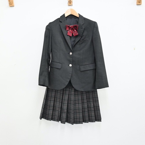  北海道 篠路西中学校 女子制服 4点 sf011135