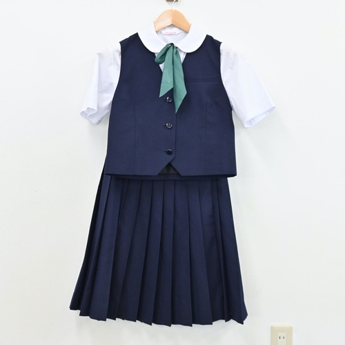 千葉県 第六中学校 女子制服 4点 sf011147
