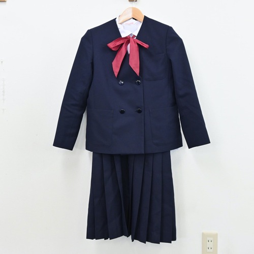  千葉県 第六中学校 女子制服 4点 sf011156