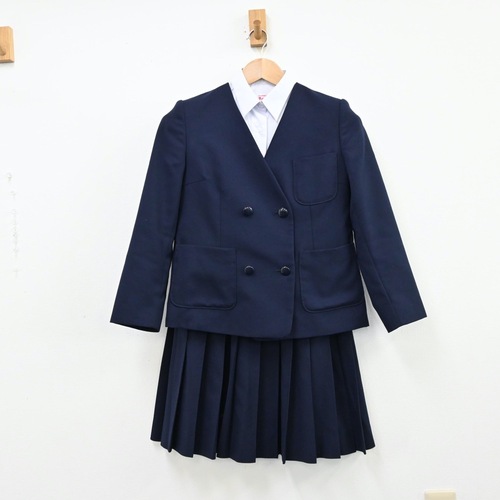  埼玉県 さいたま市立南浦和中学校 女子制服 4点 sf011740
