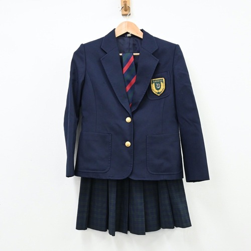  福岡県 福岡第一高等学校 女子制服 3点 sf011750