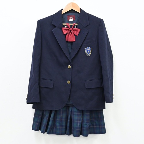  愛知県 クラーク記念国際高等学校 女子制服 4点 sf011762