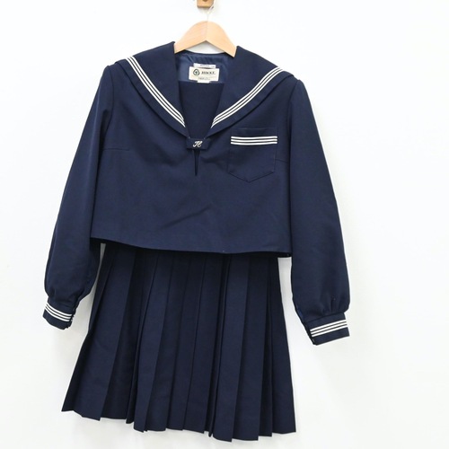  三重県 八風中学校 女子制服 3点 sf011826