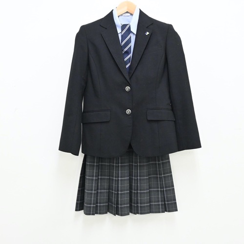  東京都 科学技術高等学校 女子制服 5点 sf011852