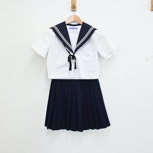  愛知県 三谷中学校 女子制服 3点 sf013072