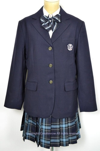  ●大size 千葉県 あずさ第一高等学校 ブレザー冬服