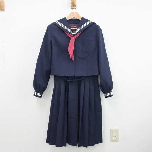  茨城県 第三中学校 女子制服 3点 sf013516