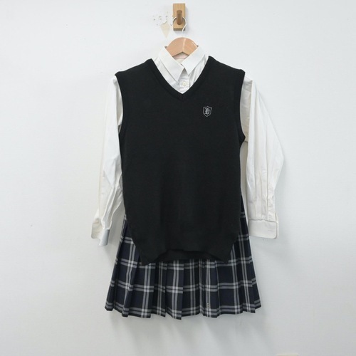  愛知県 同朋高等学校 女子制服 3点 sf015952