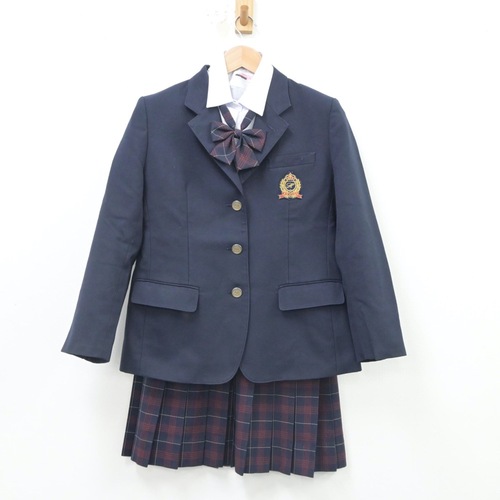 福岡県 中間東中学校 女子制服 4点 sf016161