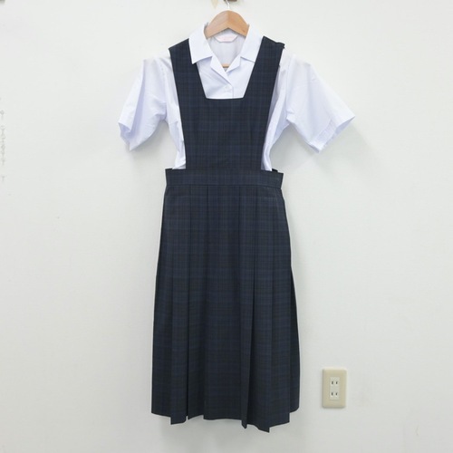  福岡県 那珂中学校 女子制服 2点 sf016194