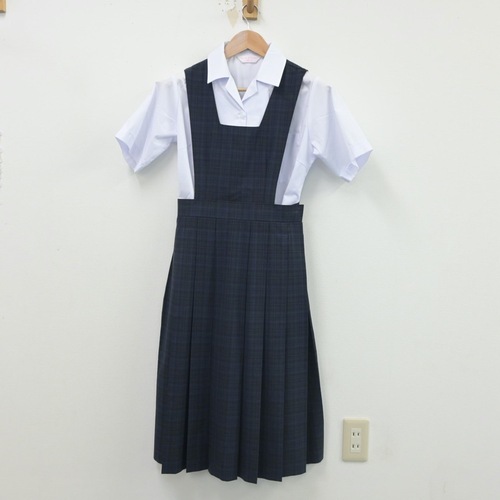  福岡県 那珂中学校 女子制服 2点 sf016193