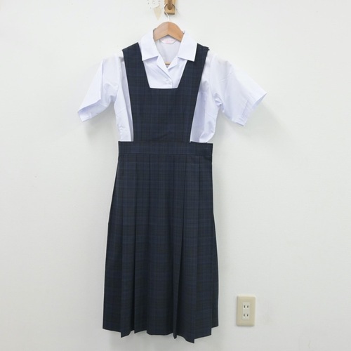  福岡県 那珂中学校 女子制服 2点 sf016192
