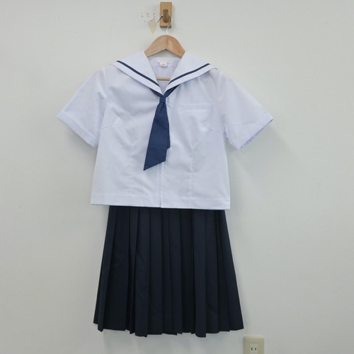  埼玉県 さいたま市立岸中学校 女子制服 3点 sf016430