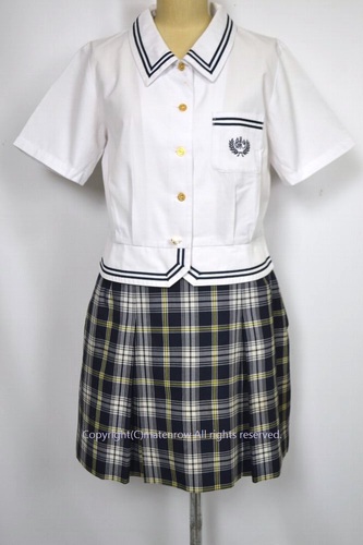  ●東京都 淑徳中学校 夏服 ユキコハナイ 裏地付き 旧制服
