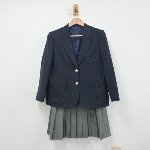  千葉県 新宿中学校 女子制服 5点 sf016699